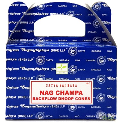 Cônes d'encens à refoulement Nag Champa - Backflow