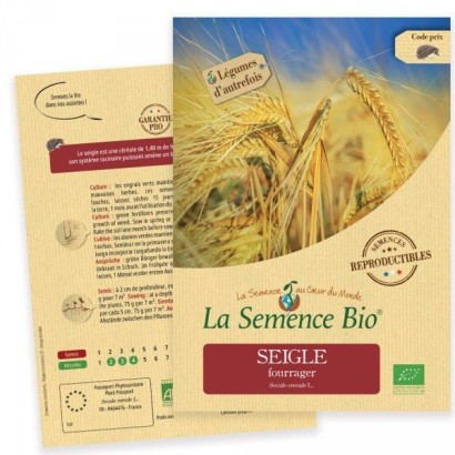 Graines Seigle Fourrager BIO - La Semence Bio