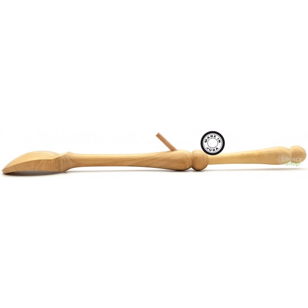 Cuillère à Confiture En étain Massif – Décor Dodo (Alice Au Pays Des Merveilles) – Longueur 14 Cm – Fait Main