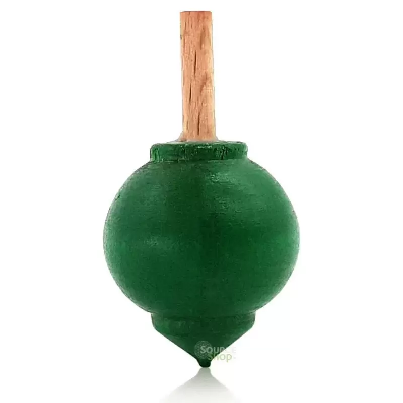 Toupie oignon en bois du Jura - Artisanale & Locale
