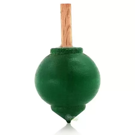 Toupie oignon en bois du Jura - Artisanale & Locale