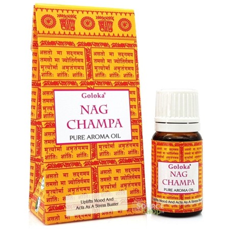 Huile aromatique Nag Champa - Goloka