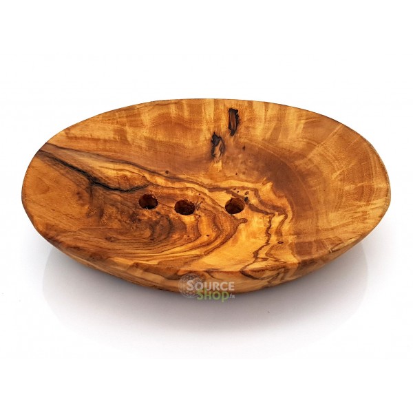 Porte-savon En Bois Avec Drainage - Pour Salle De Bain Ou Cuisine - Design Naturel Antidérapant