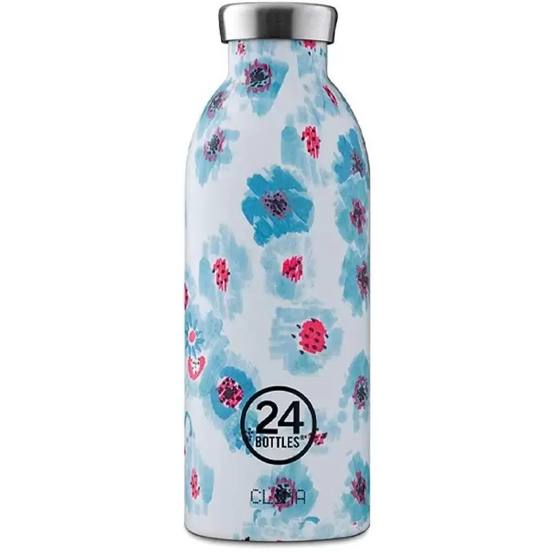 Gourde inox isotherme - 500ml - Inox 18/10 - 24Bottles