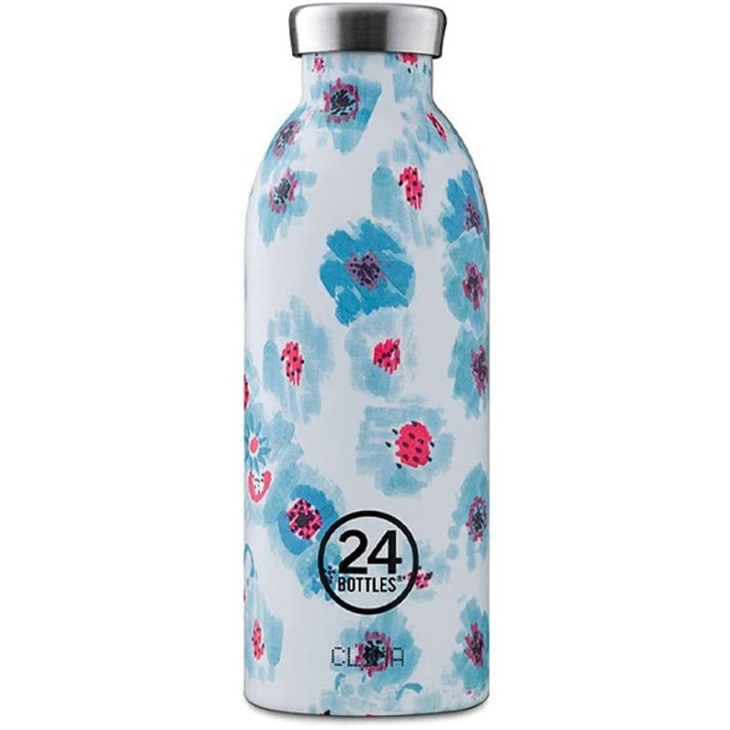 Gourde inox isotherme - 500ml - Inox 18/10 - 24Bottles