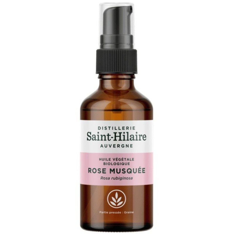 Huile de rose musquée BIO - 50ml - Distillerie Saint-Hilaire