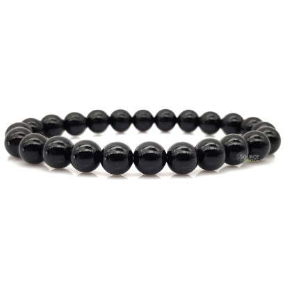 Bracelet Onyx noir - Qualité A