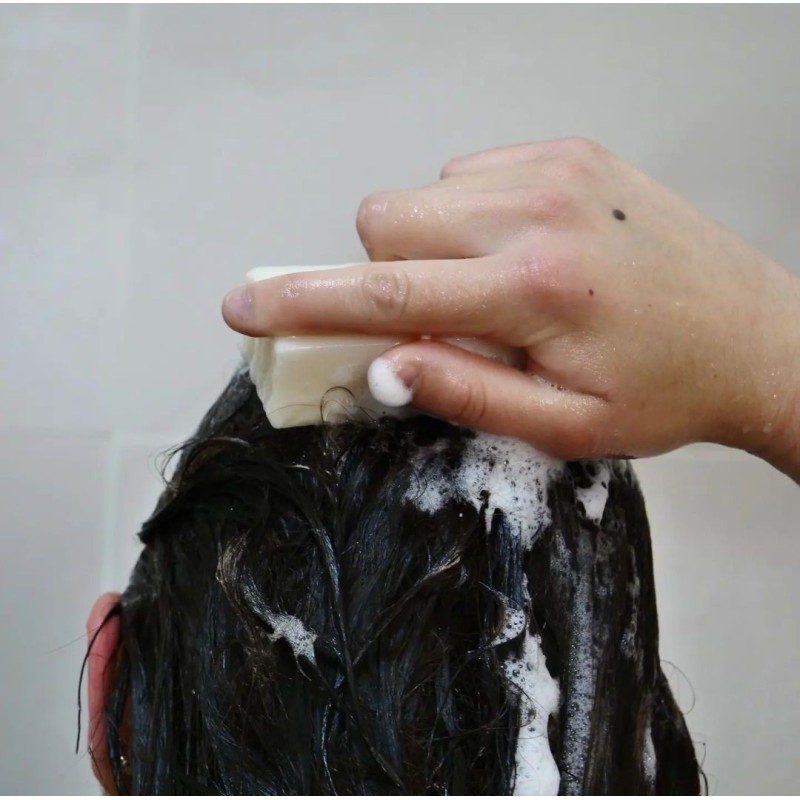 Shampooing solide BIO neutre au ricin - sans huiles essentielles - Savonnerie Artisanale du Jura