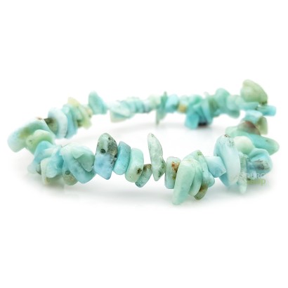 Bracelet chips Larimar