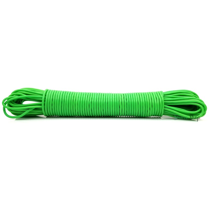 Lignes de corde en nylon 20m Corde à linge Corde à linge Jardin Camping  extérieur (Jaune)