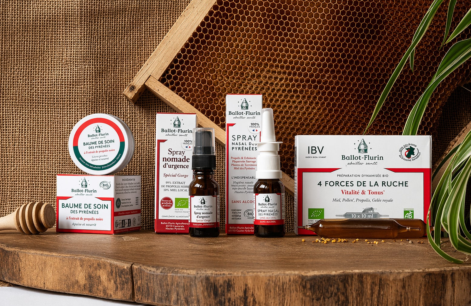 Produits de la ruche bio - Apithérapie Ballot-Flurin