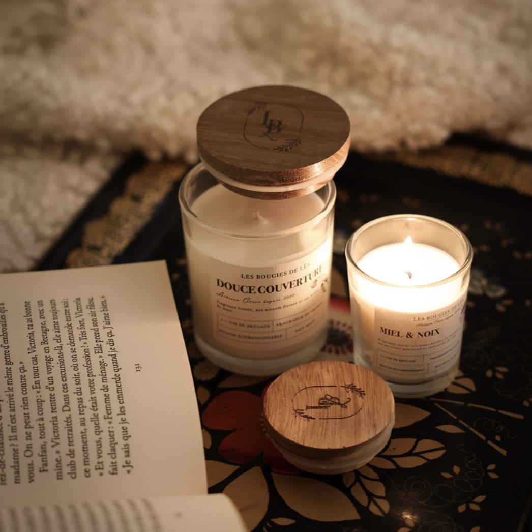Bougie parfumée artisanale Les Bougies de Léa
