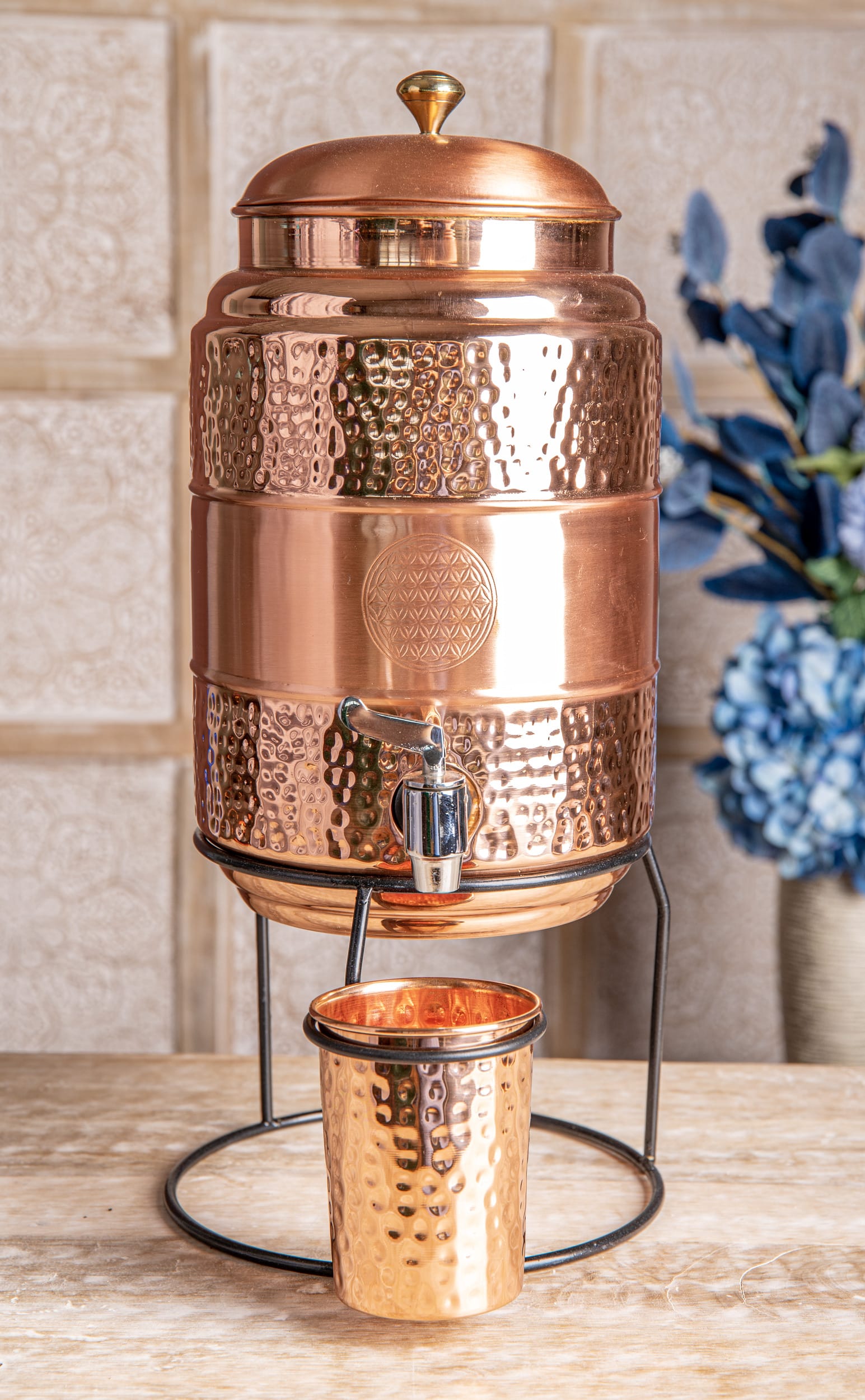 Fontaine à eau en cuivre pur