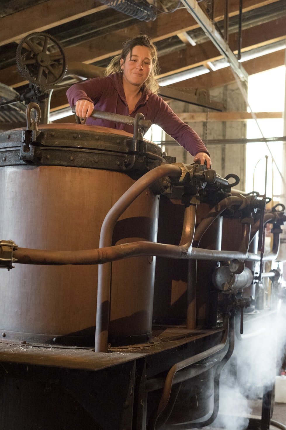 Distillation artisanale des plantes bio