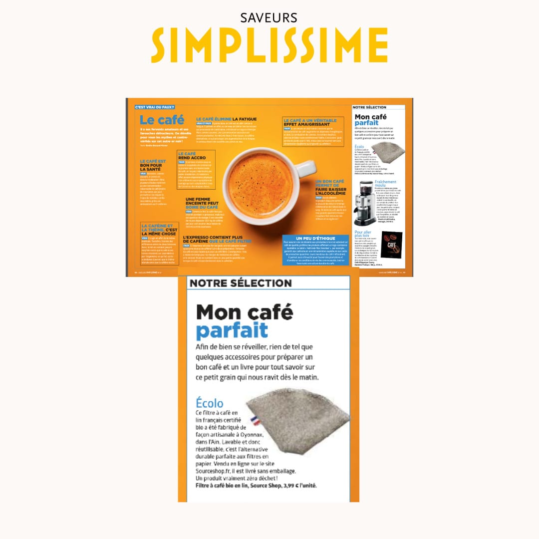 Saveurs Simplissime parle de Source Shop