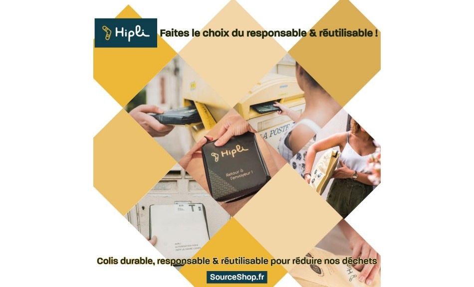 Hipli - Le choix du réutilisable & responsable pour votre colis !