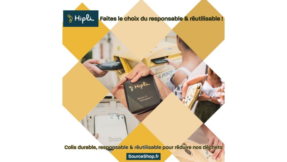 Hipli - Le choix du réutilisable & responsable pour votre colis !