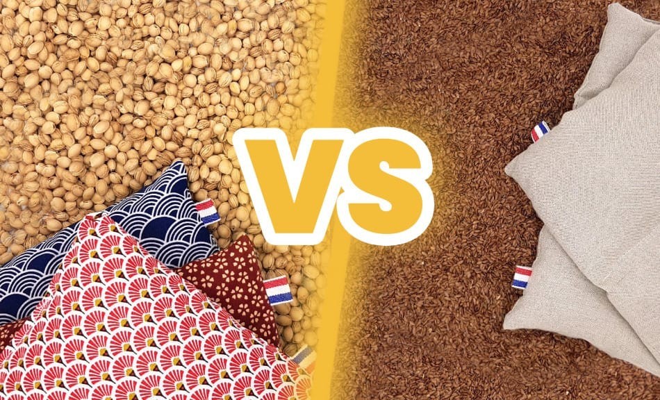 Bouillotte en noyaux de cerises VS graines de lin : Que Choisir ?